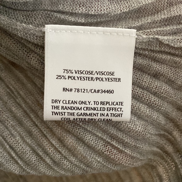 nwot eileen fisher cropped cardigan / wrap - Picture 6 of 6